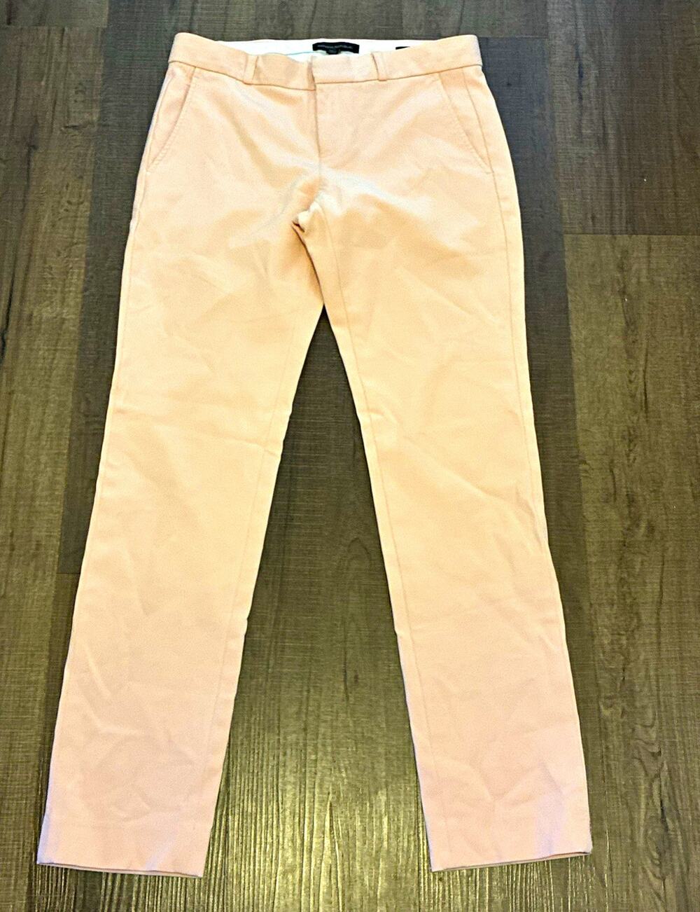 Banana Republic Ryan Fit Women’s Pink Dress Pants Stretch Pockets 0